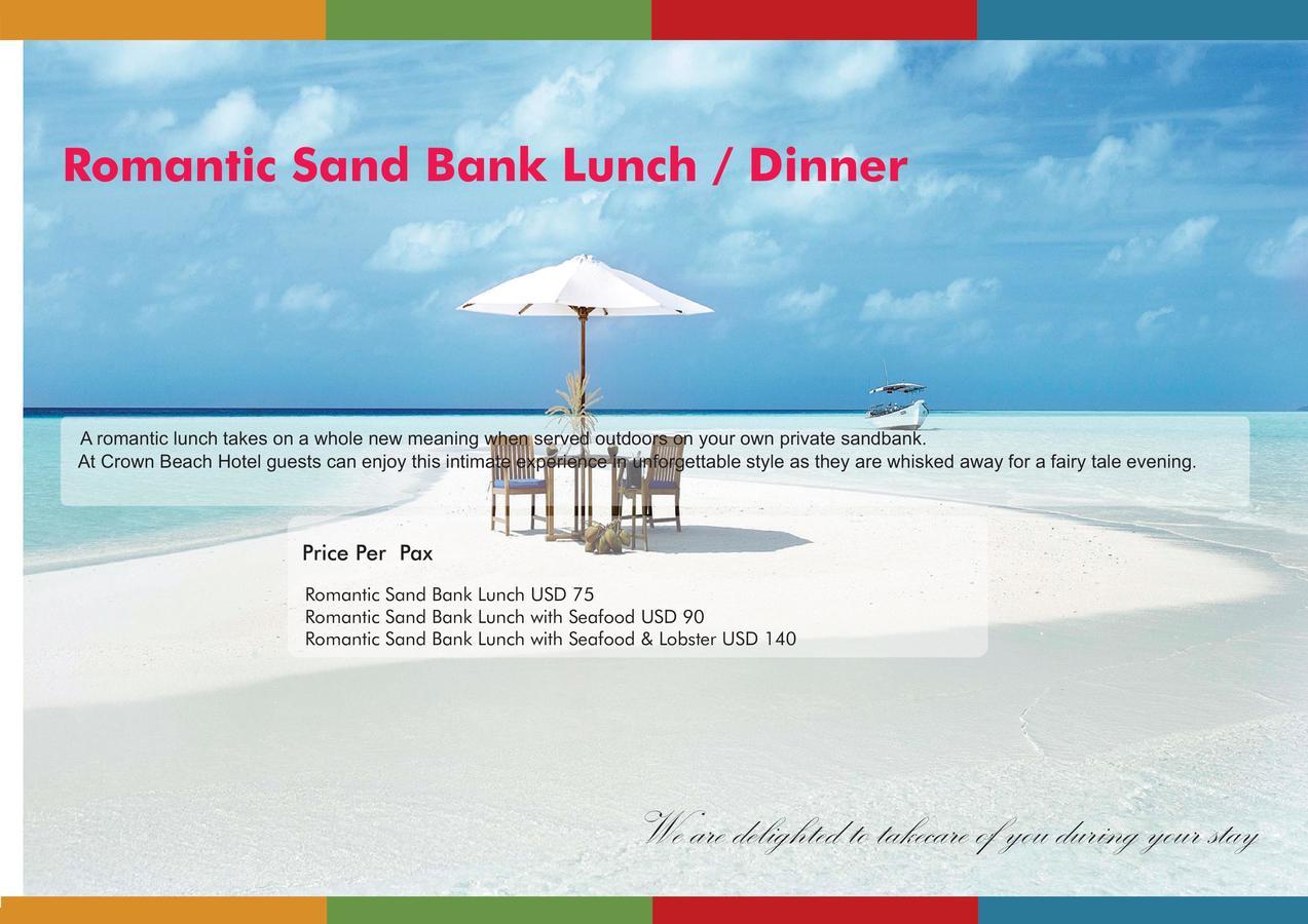 Crown Beach Hotel-Private Bikini Beach Диффуши Экстерьер фото